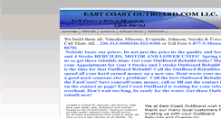 Desktop Screenshot of eastcoastoutboard.com